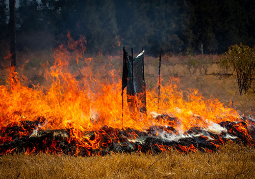 FIREBLOCK Agri protects against even the most intense fires